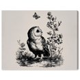 thumbnail image 1 of Owlito I Canvas Print Animal Illustrations by Art Remedy, Gallery Wrapped, 20 x 16, 1 of 6