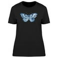 thumbnail image 1 of Blue And White Butterfly T-Shirt Women -Image by Shutterstock, Female Small, 1 of 2