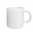 thumbnail image 1 of 3drose, Blue and White Lined Paper Effect, 11oz Mug, 1 of 6