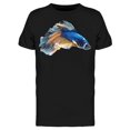 thumbnail image 1 of Blue And Yellow Betta Fish Tee Men's -Image by Shutterstock, 1 of 2