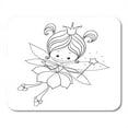 thumbnail image 1 of Blue Angel Lovely Character Doodle Fairy Cartoon for Coloring Books Cute on White Hand Drawing is Tale Mousepad Mouse Pad Mouse Mat 9x10 inch, 1 of 3