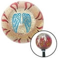 thumbnail image 1 of Blue Angel Wings Clear Flame Metal Flake Shift Knob with M16 x 1.5 Insert Shifter Brody, 1 of 1