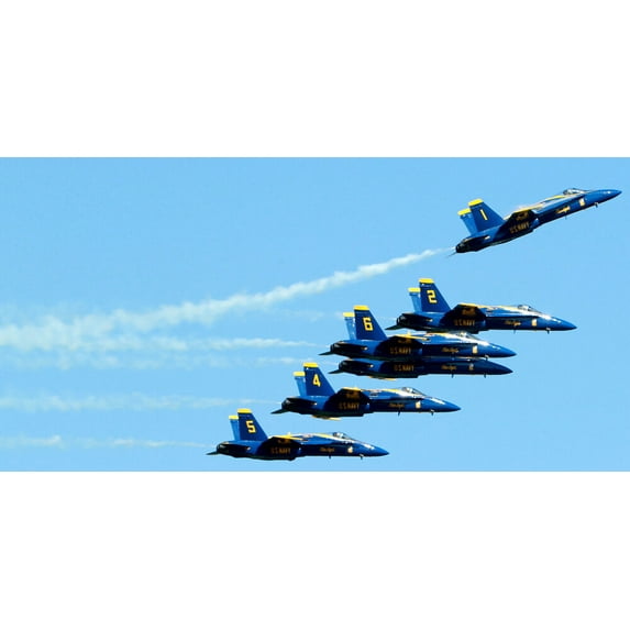 Blue Angels - CANVAS OR PRINT WALL ART