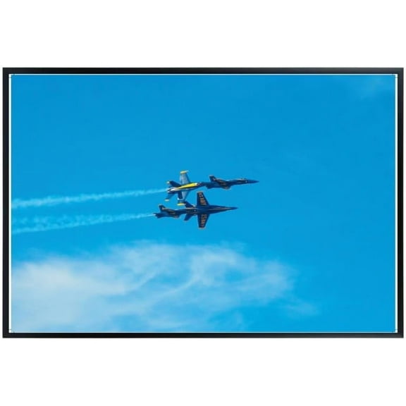 Blue Angels F/A-18E/F Super Hornet Formation Wall Art Military Aviation Poster for Pilots and Aviation Enthusiasts Perfect Gift for Flight Lovers