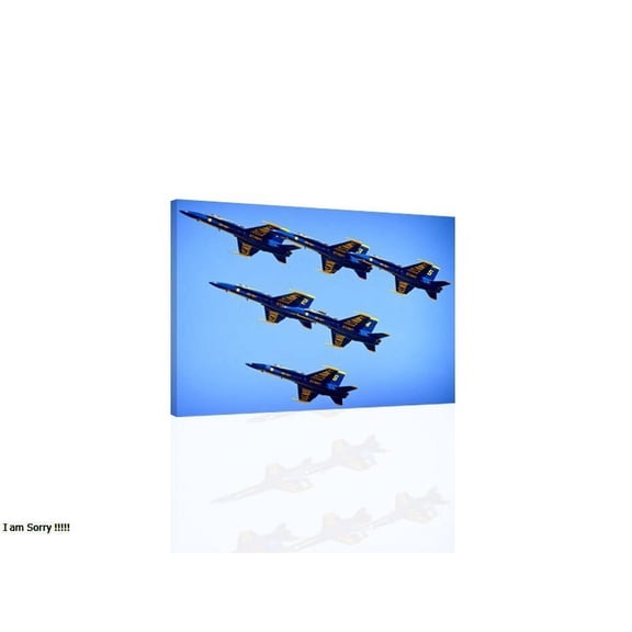 Blue Angels Formation - CANVAS OR PRINT WALL ART