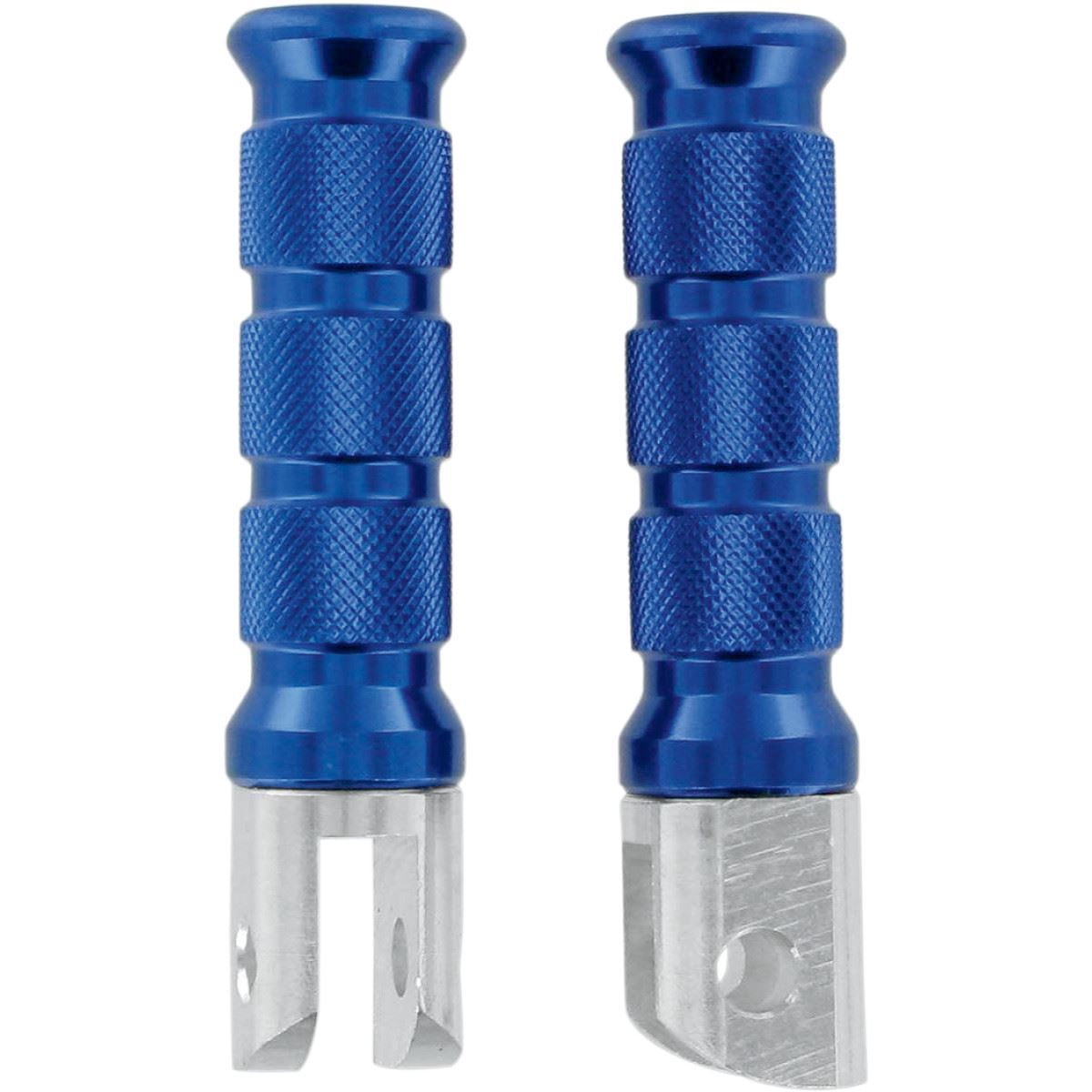 Blue Anodized Rear Foot Pegs for Suzuki GSXR1100 1991-1998
