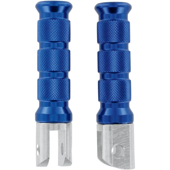 Blue Anodized Rear Foot Pegs for Yamaha FZ1 2001-2005