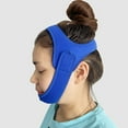 Blue Anti Snoring Belt Male Snoring Face Pressure Belt V Face Strap