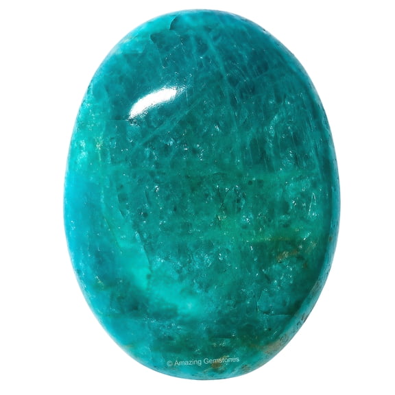 Blue Apatite Crystal Palm Stone
