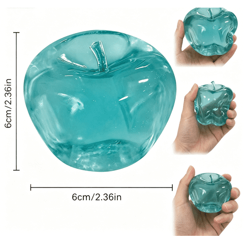 Blue Apple Squashy Toys- Stress Balls,Stress Relief Toys Suitable For Adults,Birthday Gifts for Women,1 PC