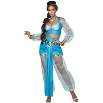 Blue Arabian Princess Adult Costume