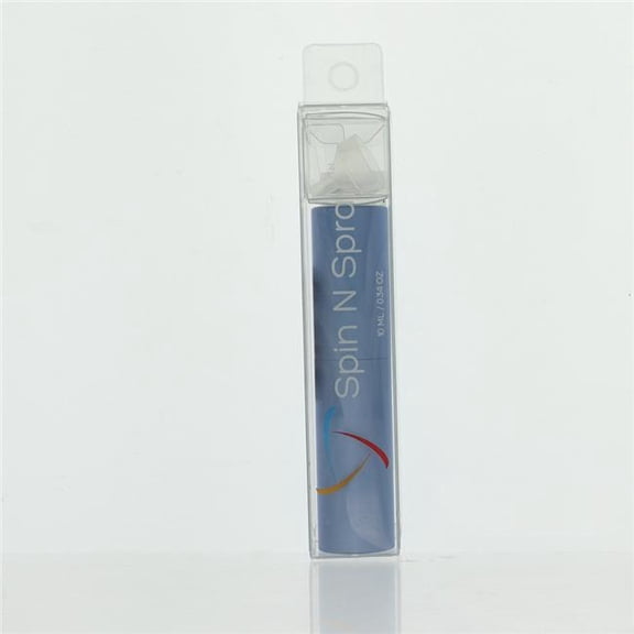 Blue Atomizer by Spin N Spray Box for Unisex 0.34 Oz Empty Refillable Atomizer