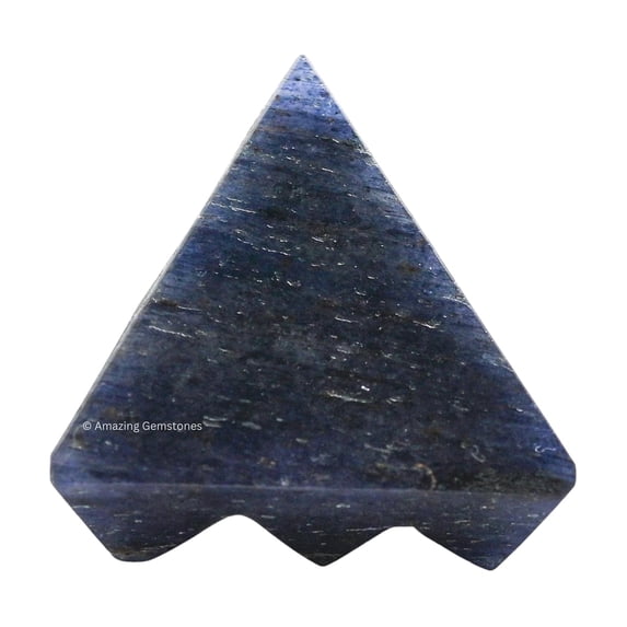Blue Aventurine Crystal Pyramid with 9 Pyramid Plate Bottom, 1