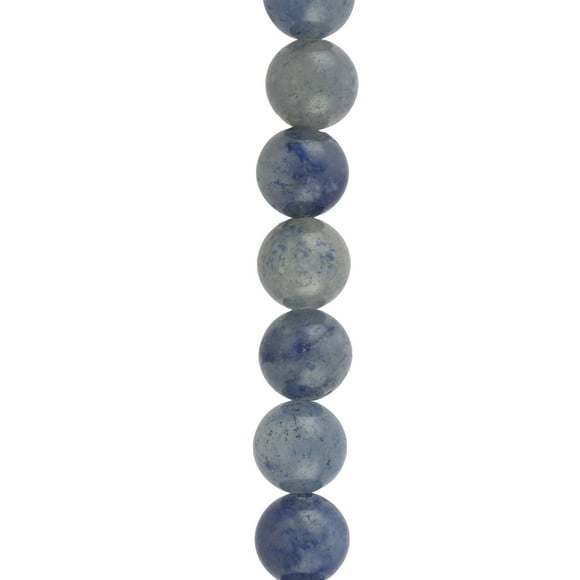 Blue Aventurine Round Beads - 8mm by Bead Landing