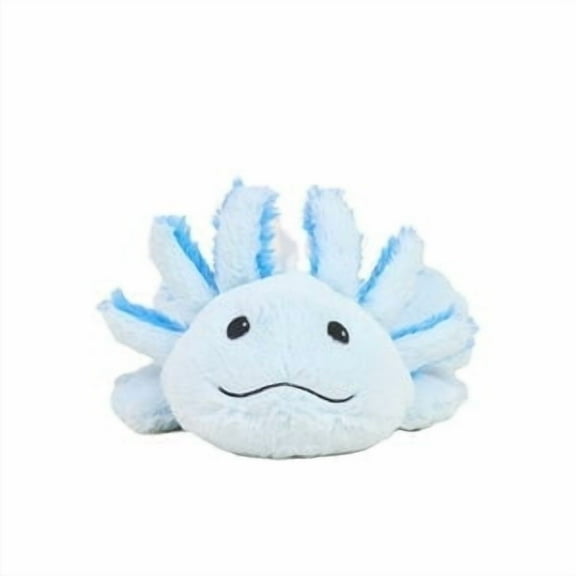 Blue Axolotl Warmies Junior Cozy Plush Heatable Lavender Scented Stuffed Animal