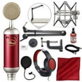 thumbnail image 1 of Blue BLUE-SPARK-SL-P-KIT1663-NFBA Large Diaphragm Studio Condenser Microphone with Samson Microphone Boom Arm Stand, 1 of 8