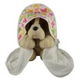 thumbnail image 1 of Blue Baby Bum 710560426485 Hooded Baby Towel Butterflies, One Size - White & Pink, 1 of 1