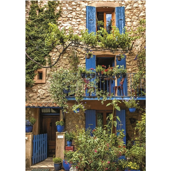 Blue Balcony 1000-Piece Puzzle