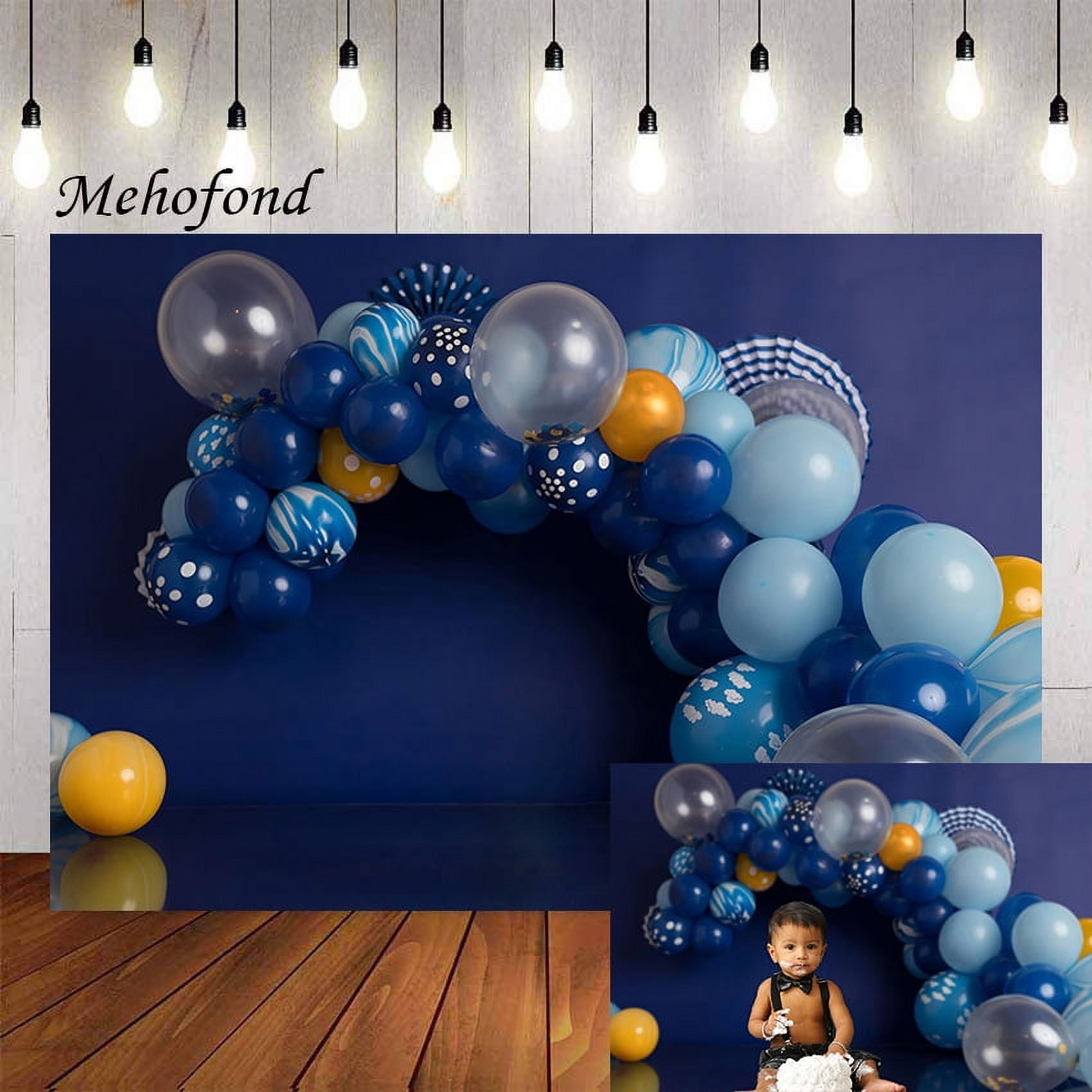 1/2 Birthday Flower Crown For 6 Month Old - White Photoshoot Prop For Baby Boy/Girl Half Birthday Celebrations