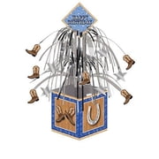 Blue Bandana Cascade Centerpiece