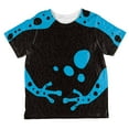 thumbnail image 1 of Blue Banded Poison Dart Frog Costume All Over Toddler T Shirt, 1 of 2