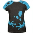 thumbnail image 1 of Blue Banded Poison Dart Frog Costume All Over Womens T Shirt Multi SM, 1 of 2