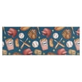 thumbnail image 1 of Blue Baseball Stadium Pattern Kitchen Rug Mat,Kitchen Runner Rugs Non Skid Washable,Decorative Kitchen Floor Mats for Kitchen,Sink,Laundry,17"X47", 1 of 5