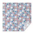 thumbnail image 1 of Blue Baseballs and USA Flags Pattern Square Tablecloth,Waterproof Square Table Cover,Wipeable Spillproof Washable Table Cover for Home Kitchen Party Decor 52"x52"(132x132cm), 1 of 6