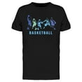 thumbnail image 1 of Blue Basketball Players T-Shirt Men -Image by Shutterstock, Male Large, 1 of 2