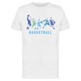 thumbnail image 1 of Blue Basketball Players T-Shirt Men -Image by Shutterstock, Male Medium, 1 of 2
