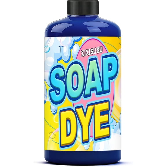 Blue Bath Bomb Soap Dye - Skin Safe, Soap Coloring for Soap Making Supplies, DIY Bath Bomb Supplies Kit, Slime, Crafts (Blue, 3.5 Fl.Oz)