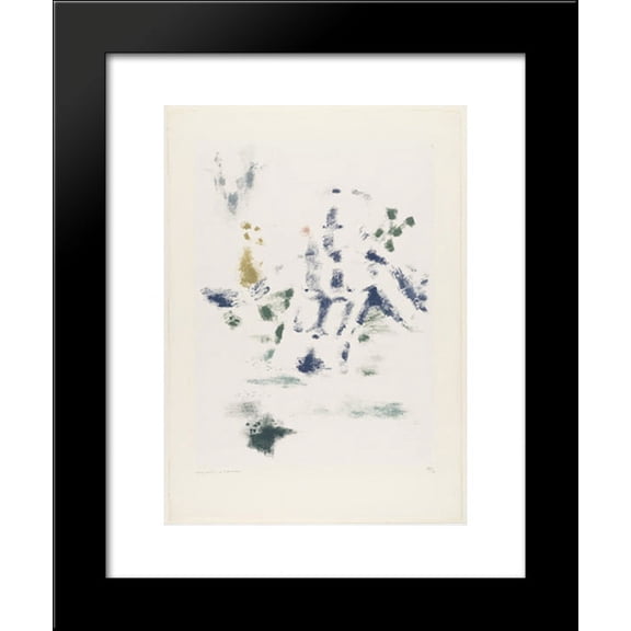 Blue Bather 20x24 Framed Art Print by Masson, Andre