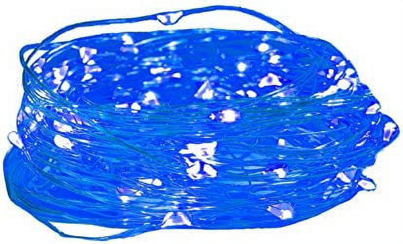 Blue Battery Operated Fairy Lights 16.5 Foot 50 Blue Fairy Lights