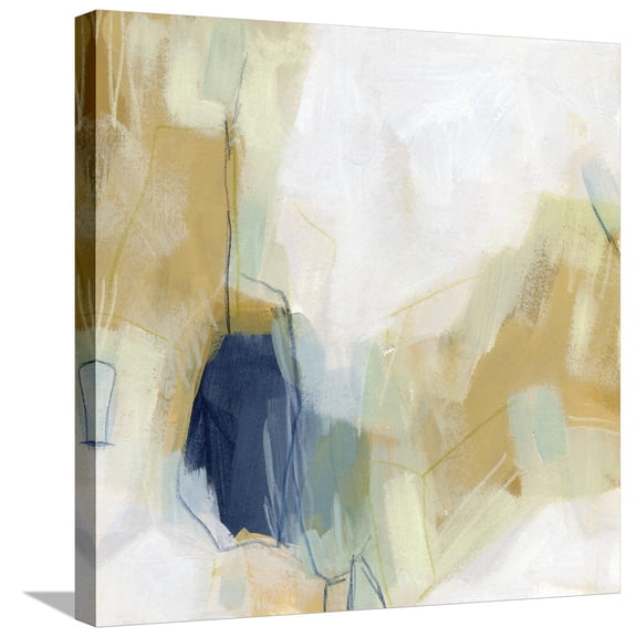 Art.com Blue Beacon I Stretched Canvas Print Wall Art by June Vess, 24" x 24"