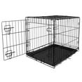 thumbnail image 1 of Blue Beagle Easy to Clean 24" Steel Folding Pet Kennel for Small Dogs, 1 of 9