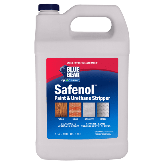 Blue Bear Safenol Paint Stripper, Gallon - BBR SS1GEAWDT1