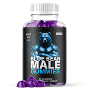 Blue Bear Gummies Advanced Formula All Natural Vitamin Supplement BlueBear 60 Gummies