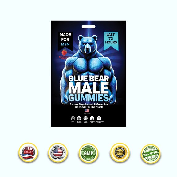 Blue Bear Male Gummies