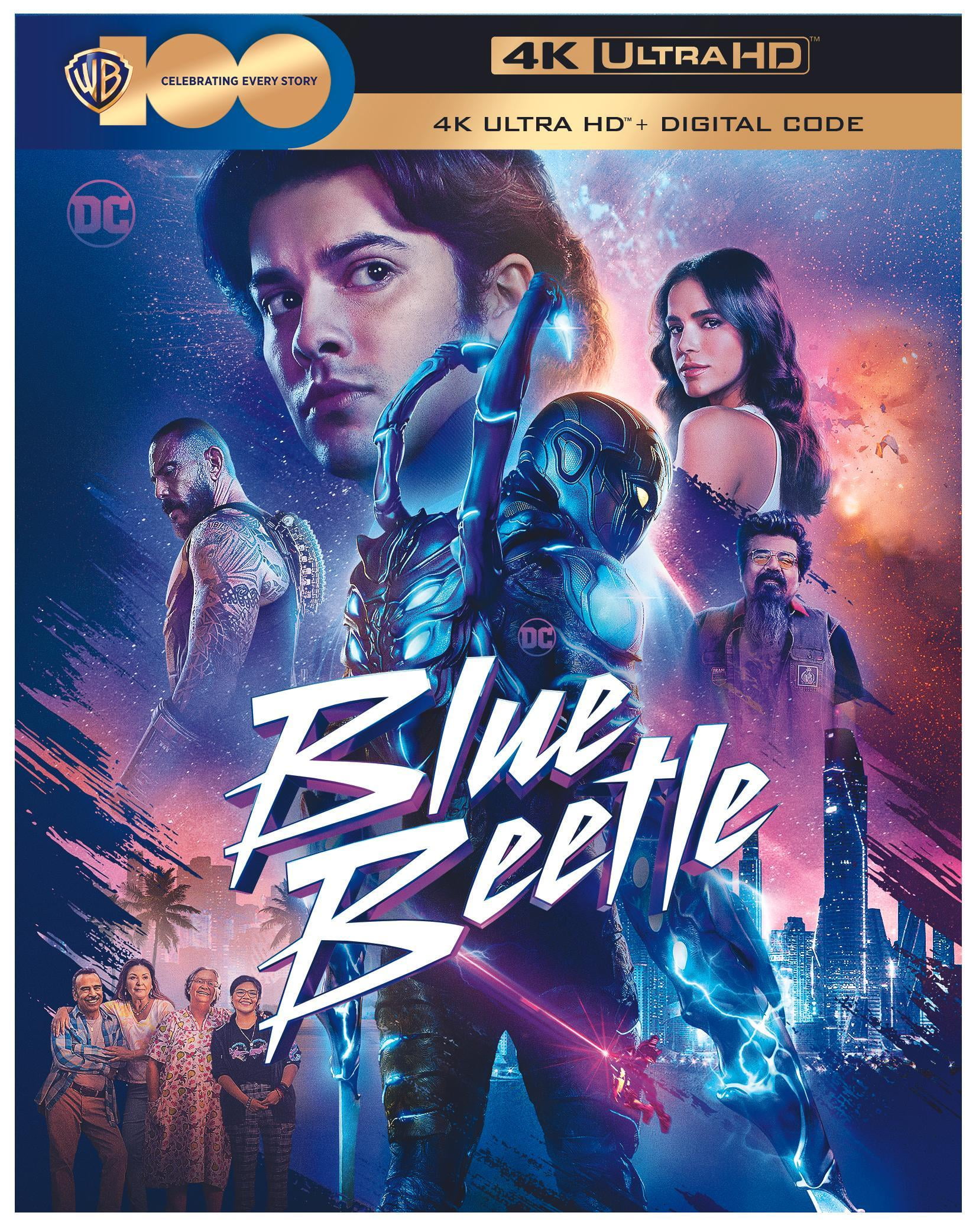 Warner Bros Blue Beetle Action Adventure Film (4K Ultra HD +