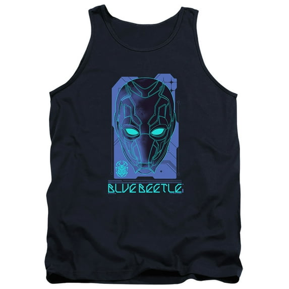 Blue Beetle (2023) Large Mask Unisex Adult Tank Top