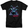 thumbnail image 1 of Blue Beetle (2023) Leaping Triangle Unisex Adult Tall T Shirt, 1 of 2