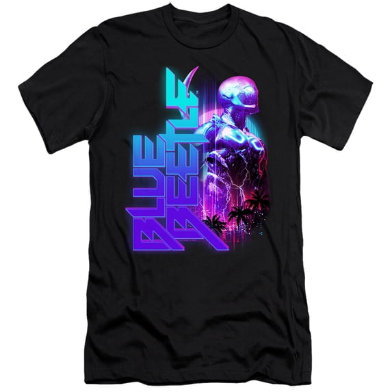 Blue Beetle (2023) Lightning Unisex Adult Canvas Brand T Shirt
