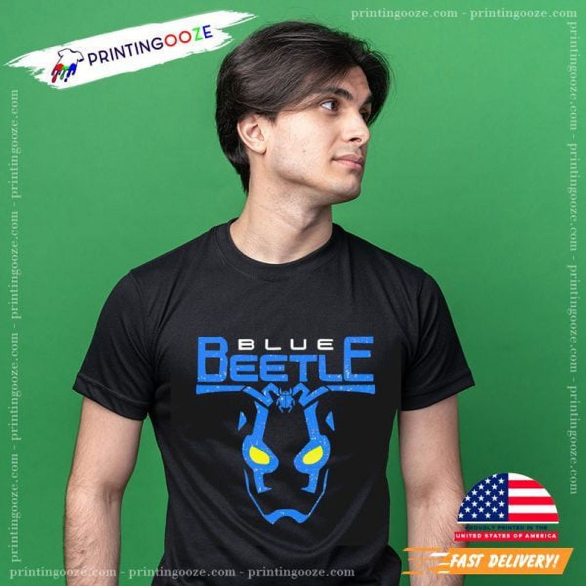 Blue Beetle 2023 Movie Logo Shirt - Walmart.com
