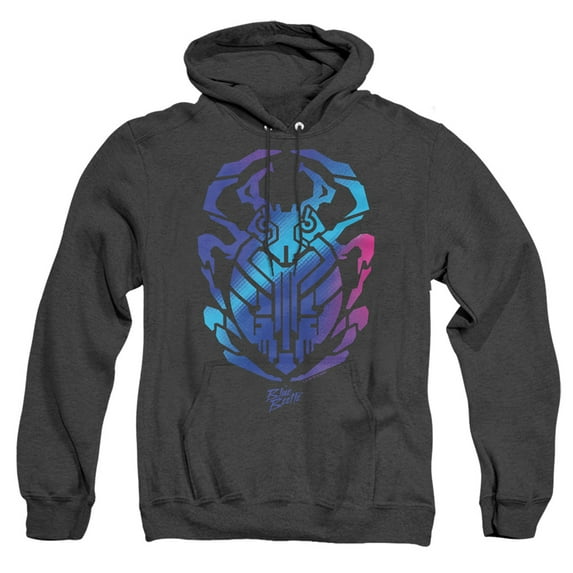 Blue Beetle (2023) Scarab Unisex Adult Pull-Over Heather Hoodie