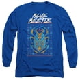 thumbnail image 1 of Blue Beetle (2023) Stylized Scarab Unisex Adult Long-Sleeve T Shirt, 1 of 2