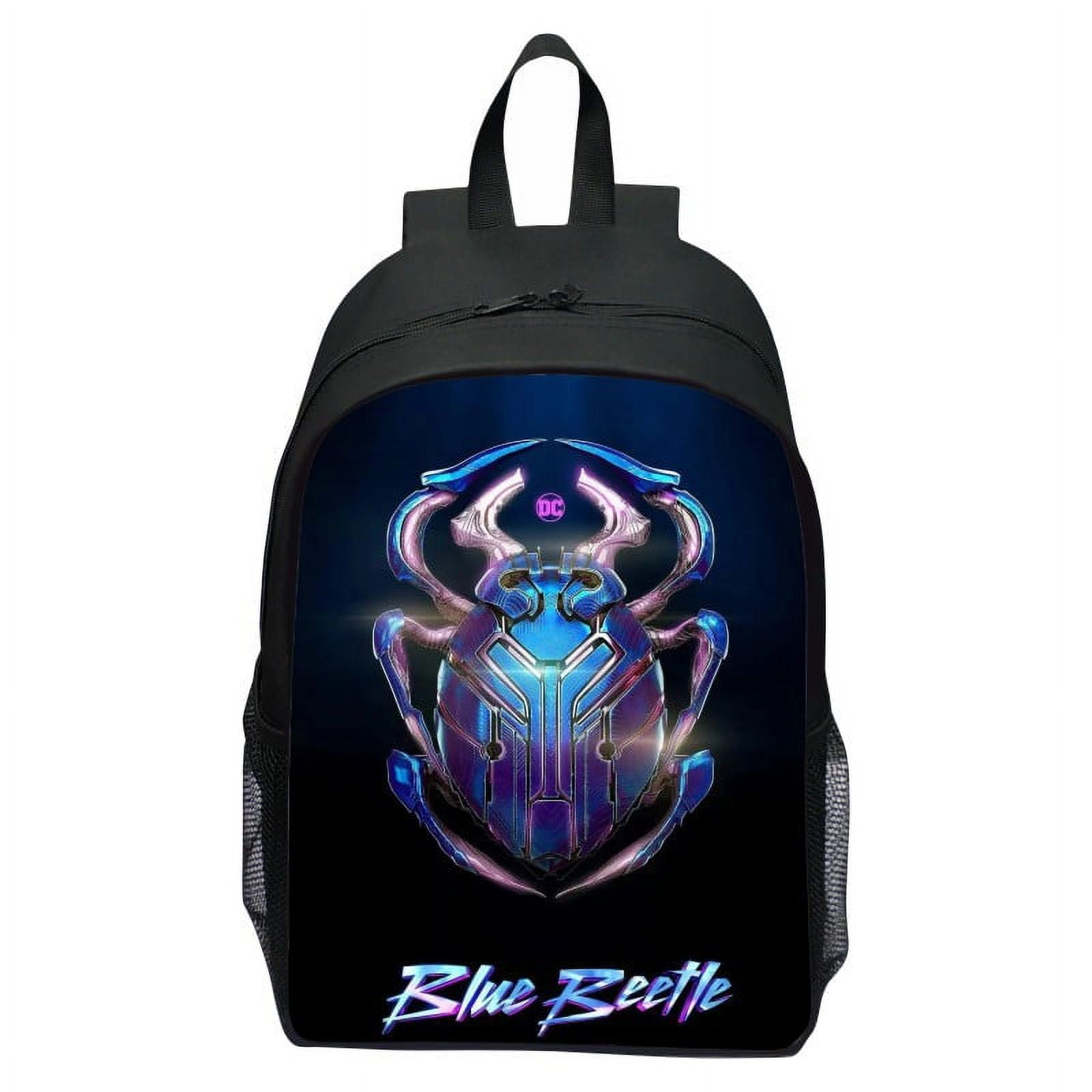 Blue Beetle Anime Backpack for Women/Men/Teens, Day Packs Knapsacks ...