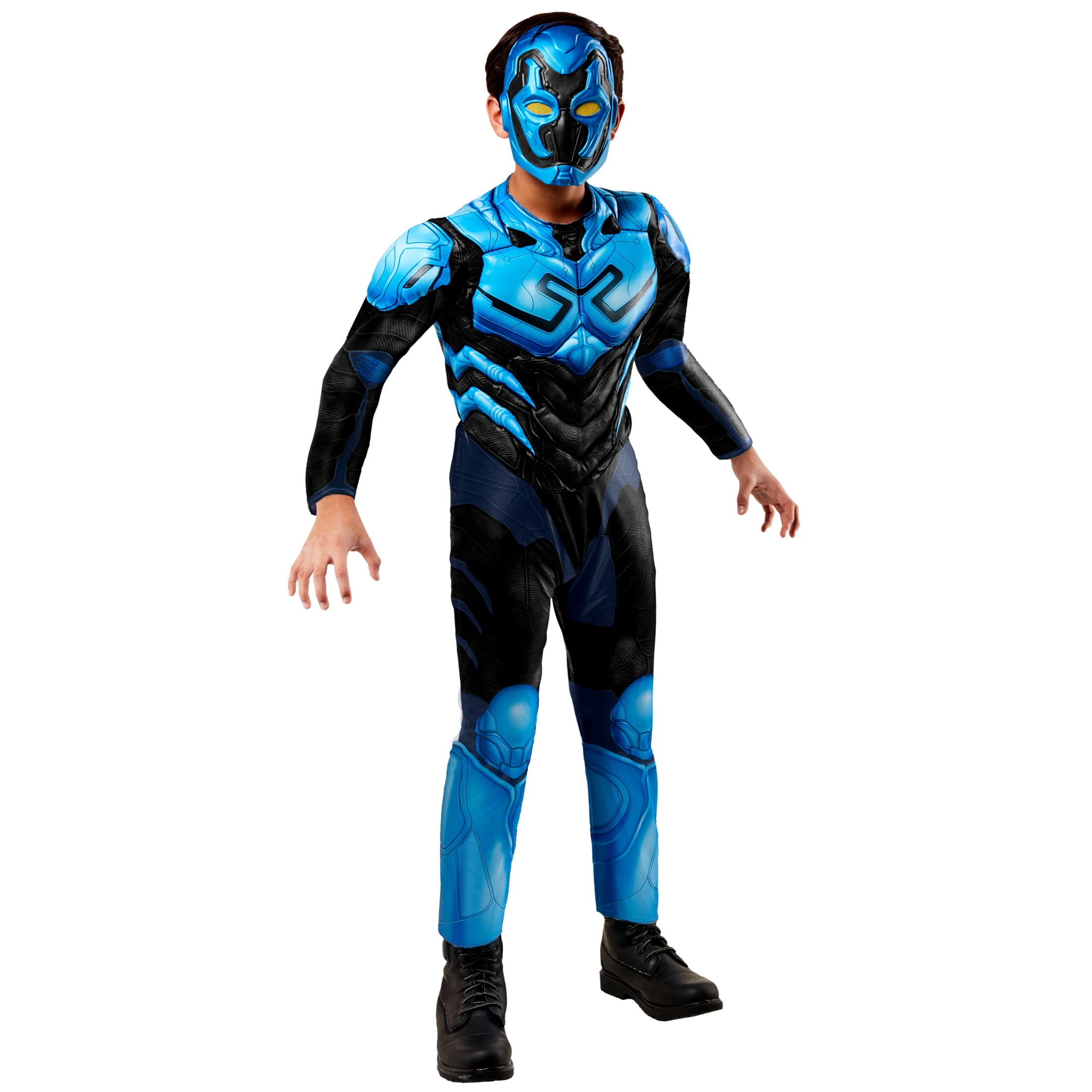 Blue Beetle Boys Halloween Costume, Size Large (10/12) - Walmart.com