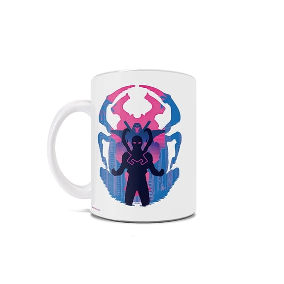 Blue Beetle (Silhouette) 11 oz Ceramic Mug WMUG1552