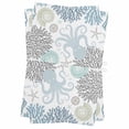thumbnail image 1 of Blue Beige Octopus Coastal Kitchen Towels Set of 2, Water Absorbent Dish Towel, Nautical Coral Starfish Decorative Hand Towels - Quick Drying Cloth for Cooking Baking, 18x28 Inch, 1 of 8