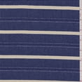 thumbnail image 1 of Blue/Beige Stripe Pique, Fabric Sold By the Yard, 1 of 1